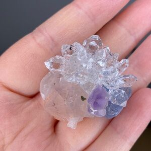 Adjustable Raw Crystal Statement Ring • Luxury Natural Druzy Chunky Stone Ring